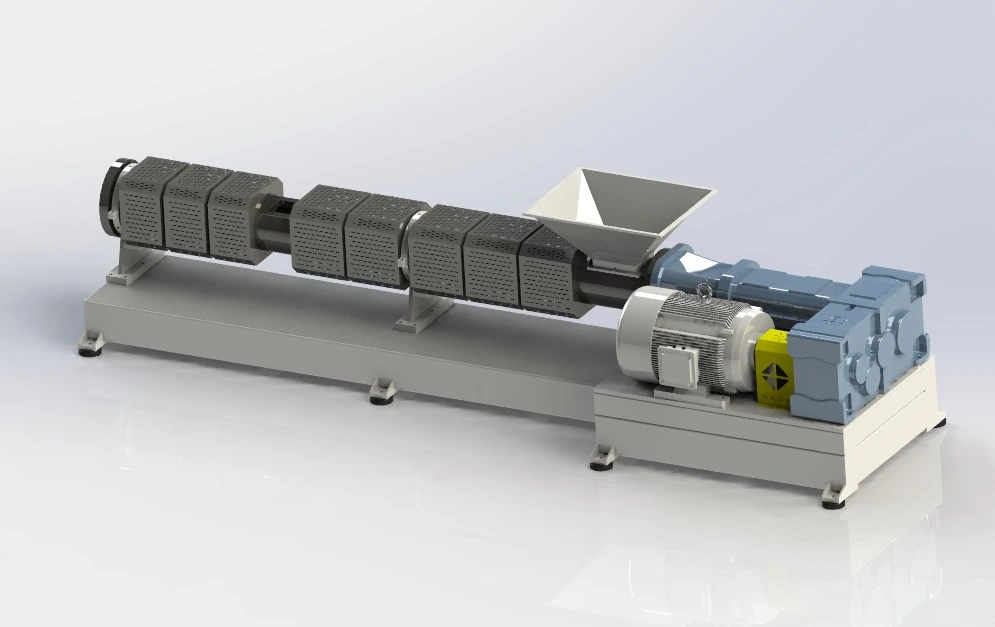 Африка тұтынушысы үшін қос бұрандалы пластикті қайта өңдеуге арналған экструдер тапсырысы