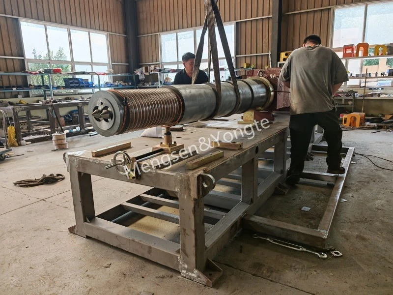 Арнайы 92/188 конустық қос бұрандалы экструдерді орнату