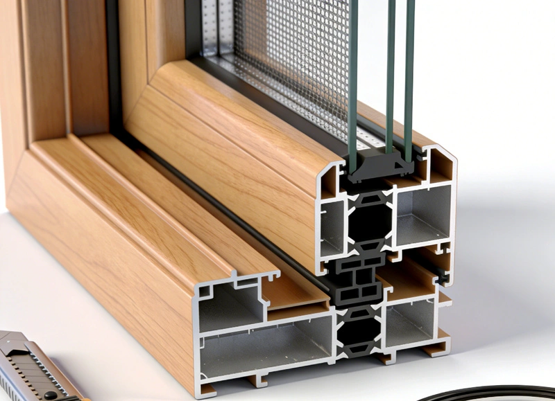 ABS терезе және есік профилін экструзиялау машинасы