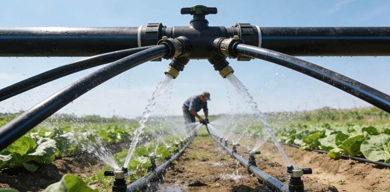 Lightweight & easy-to-install PE pipes