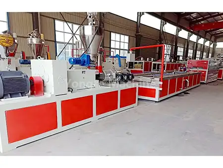 ПВХ қабырға панелін өндіру желісі